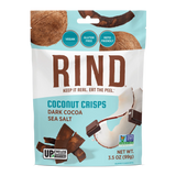 Dark Cocoa Sea Salt Coconut Crisps