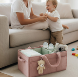 Anysort Mommy Diaper Bag Rectangular Plain Basket Storage Stackers And Caddies Storage Organizer