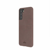 Chocolate Brown Samsung S21 Phone Case