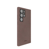 Chocolate Brown Samsung Galaxy S24 Ultra Phone Case