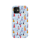 Powder Blue Sails and Seagulls iPhone 12/ iPhone 12 Pro Case