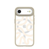 Clear Sandstone Wiggle iPhone Air Case With London Fog Ridge (MagSafe included)