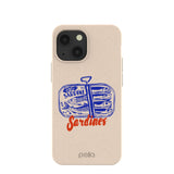 Seashell Sardines iPhone 13 Mini Case