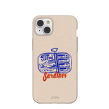 Seashell Sardines iPhone 14 Plus Case