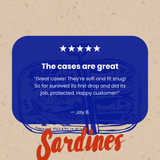 Seashell Sardines Samsung Galaxy S24 Ultra Case