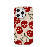 Seashell Scary Cherry iPhone 16 Pro Case