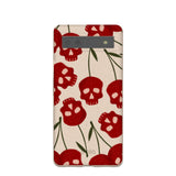 Seashell Scary Cherry Google Pixel 6a Case
