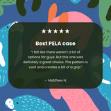 Electric Blue Sea Cows iPhone 13 Case