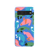 Electric Blue Sea Cows Google Pixel 8 Case
