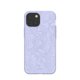 Lavender Sea Tentacles iPhone 13 Mini Case