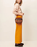 Crossbody Bag Divine Suede Arty-Browny