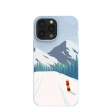 Powder Blue Shredding Peaks iPhone 13 Pro Max Case