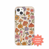 Seashell Shrooms and Blooms iPhone 14 Plus Case