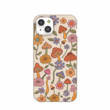 Seashell Shrooms and Blooms iPhone 14 Plus Case