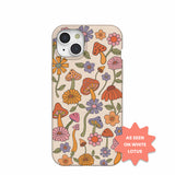 Seashell Shrooms and Blooms iPhone 15 Plus Case
