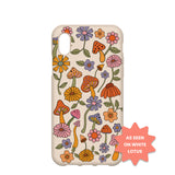 Seashell Shrooms and Blooms iPhone XR Case