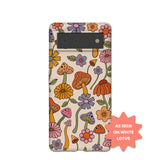 Seashell Shrooms and Blooms Google Pixel 6 Case