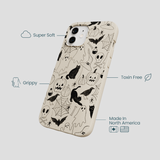 London Fog Sketchy Spirits iPhone 12/ iPhone 12 Pro Case