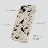 London Fog Sketchy Spirits iPhone 14 Plus Case