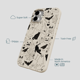 London Fog Sketchy Spirits iPhone 16 Plus Case