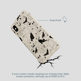 London Fog Sketchy Spirits iPhone XR Case