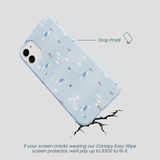 Powder Blue Ski Pass iPhone 11 Case