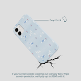 Powder Blue Ski Pass iPhone 12 Mini Case