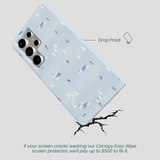 Powder Blue Ski Pass Samsung Galaxy S25 Ultra Case