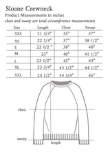 Stripe Sloane Crewneck in Forest Green