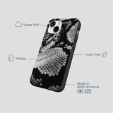 Black Snake Scale iPhone 13 Mini Case