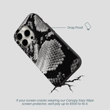 Black Snake Scale iPhone 14 Pro Case