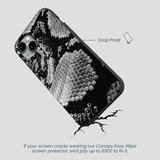 Black Snake Scale iPhone 15 Plus Case