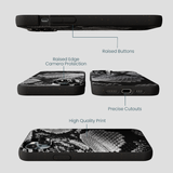 Black Snake Scale iPhone 15 Plus Case