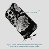 Black Snake Scale iPhone 15 Pro Max Case