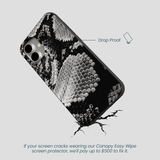 Black Snake Scale iPhone 16 Plus Case