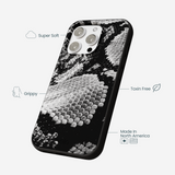 Black Snake Scale iPhone 16 Pro Max Case
