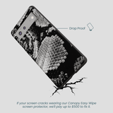 Black Snake Scale Google Pixel 6 Case