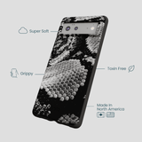 Black Snake Scale Google Pixel 6 Case