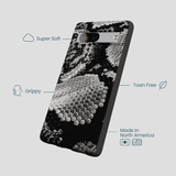 Black Snake Scale Google Pixel 7a Case