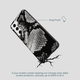 Black Snake Scale Samsung Galaxy S21 Case
