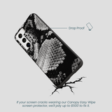 Black Snake Scale Samsung Galaxy S22 Case