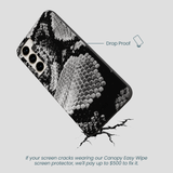 Black Snake Scale Samsung Galaxy S24+(Plus) Case