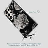 Black Snake Scale Samsung Galaxy S24 Ultra Case
