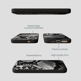 Black Snake Scale Samsung Galaxy S24 Case