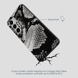 Black Snake Scale Samsung Galaxy S25+(Plus) Case