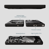 Black Snake Scale Samsung Galaxy S25 Ultra Case