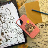 Bubblegum Pink Snakebite iPhone 15 Plus Case