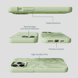 Sage Green Snaky iPhone 14 Pro Max Case