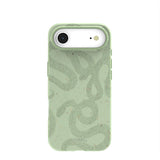 Sage Green Snaky iPhone Air Case