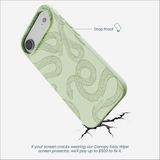 Sage Green Snaky iPhone Air Case